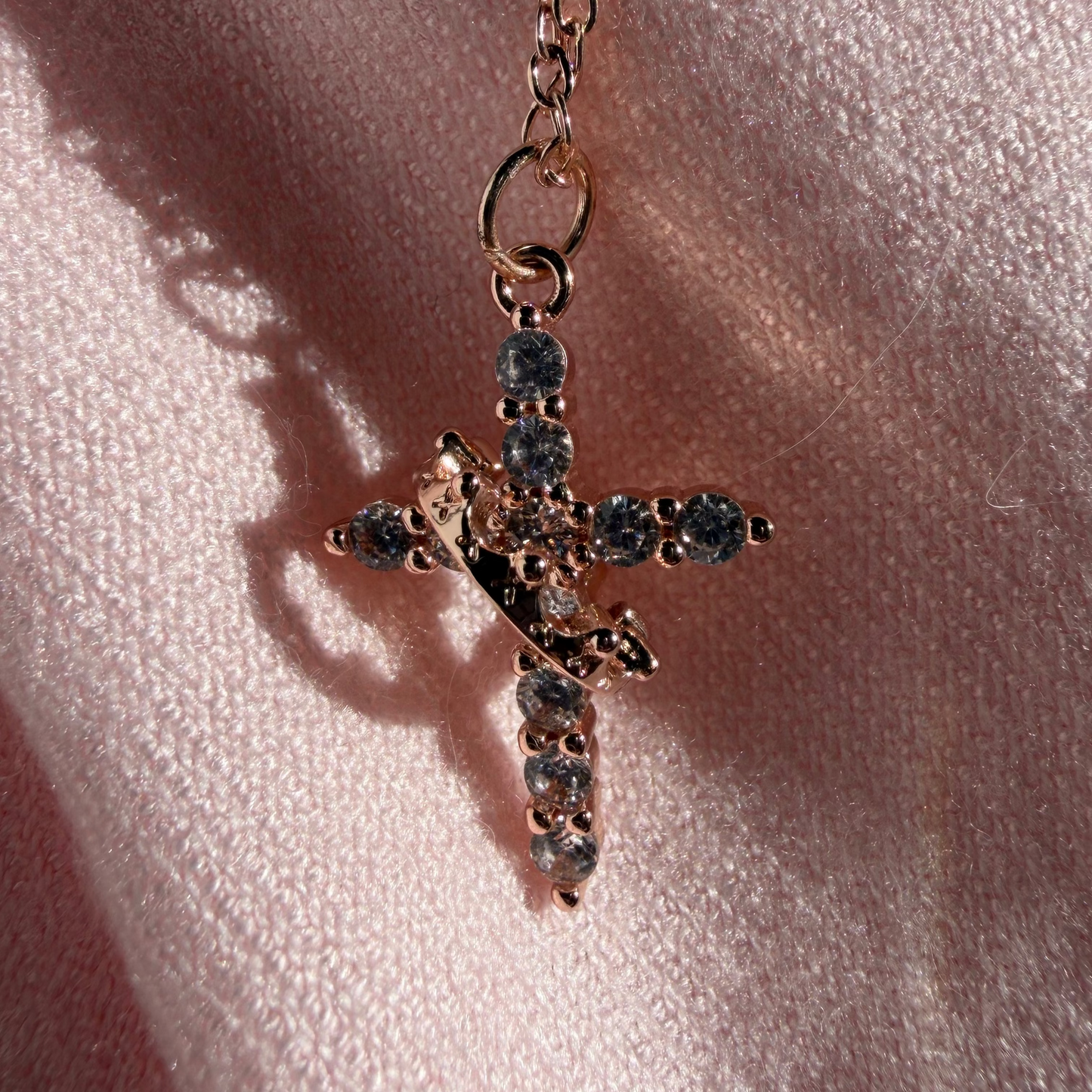 CrownFaith™ – Collier Croix avec Couronne Rotative